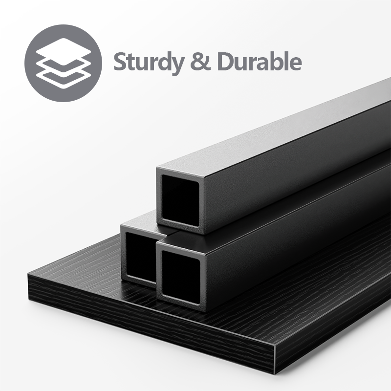 Furnulem Queen Bed Frame with Storage Headboard, LED Lights & Charging Station