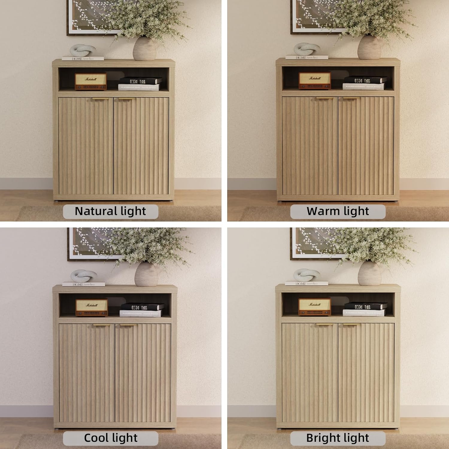 Sideboard Buffet Cabinet with Storage Coffee Bar Station with Shelves Doors Modern Credenza for Kitchen Dining Room Side table storage cabinet