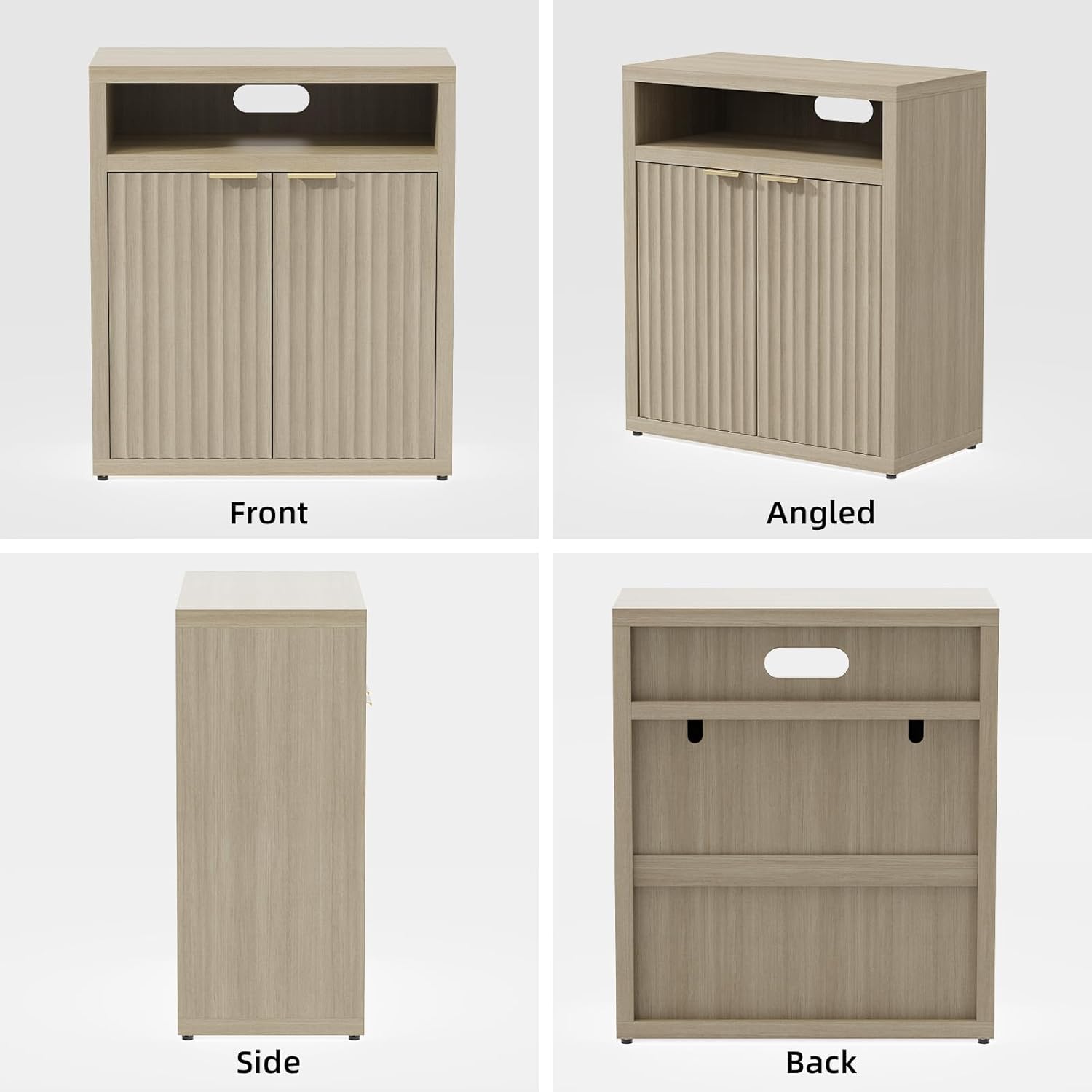 Sideboard Buffet Cabinet with Storage Coffee Bar Station with Shelves Doors Modern Credenza for Kitchen Dining Room Side table storage cabinet