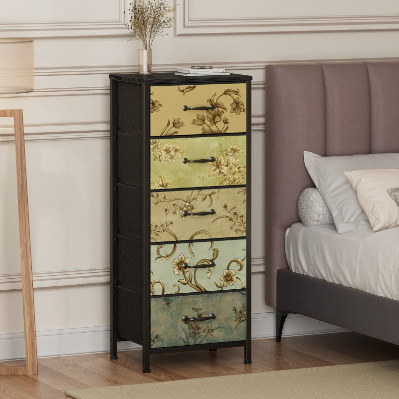 Furnulem Vertical Dresser for Bedroom